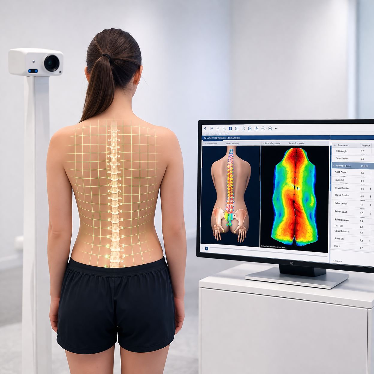 Formetric 4D Skolyoz Analiz Cihazı